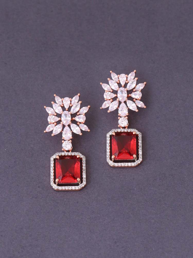 Ruby Debora Zirconia Danglers