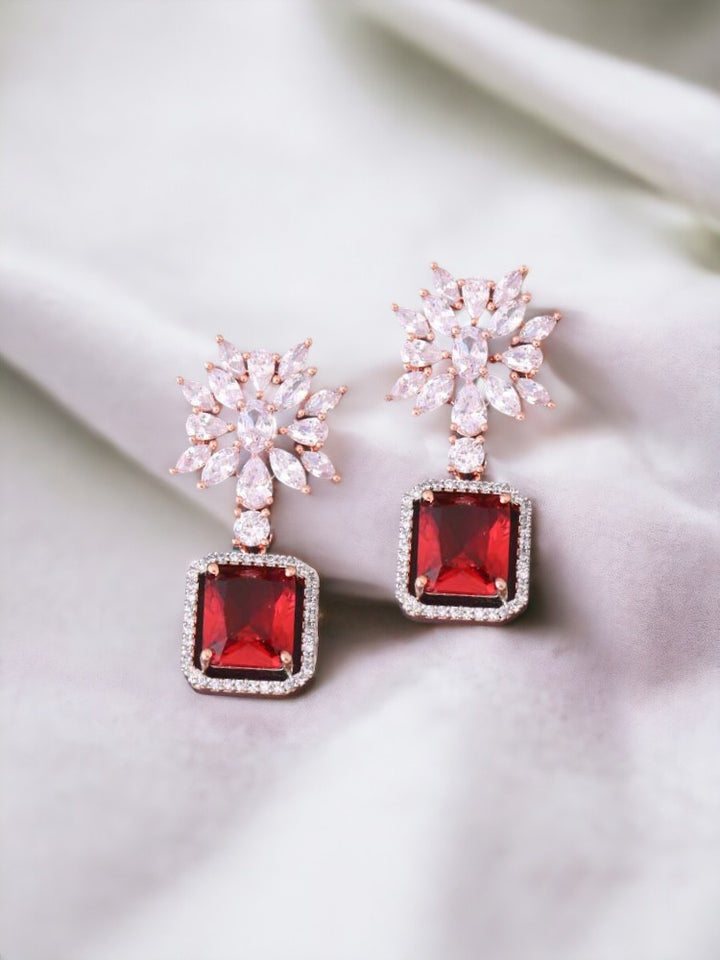 Ruby Debora Zirconia Danglers