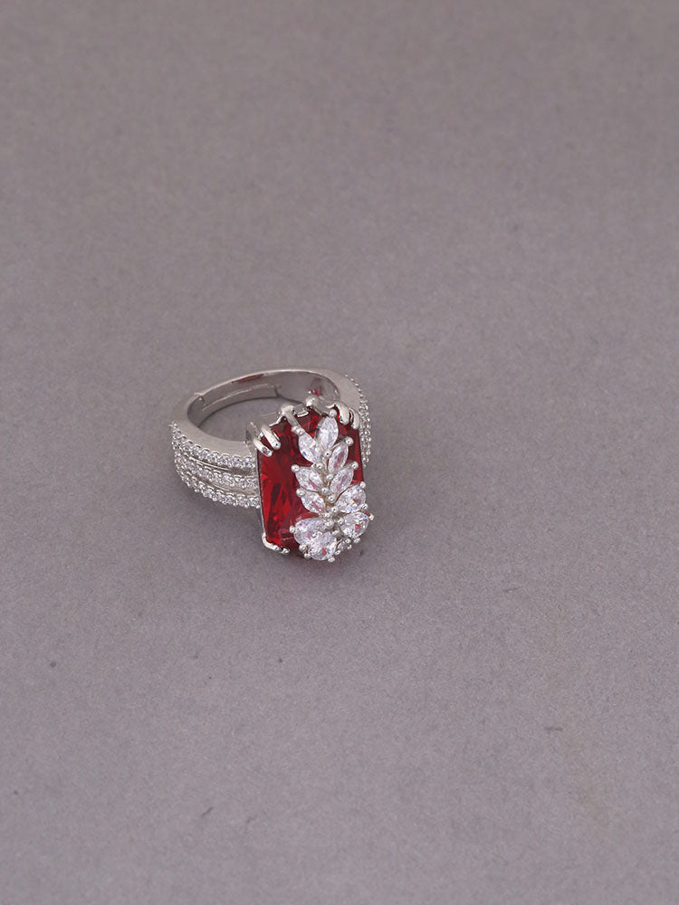 Ruby Despoina Adjustable Ring