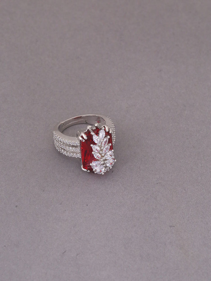 Ruby Despoina Adjustable Ring