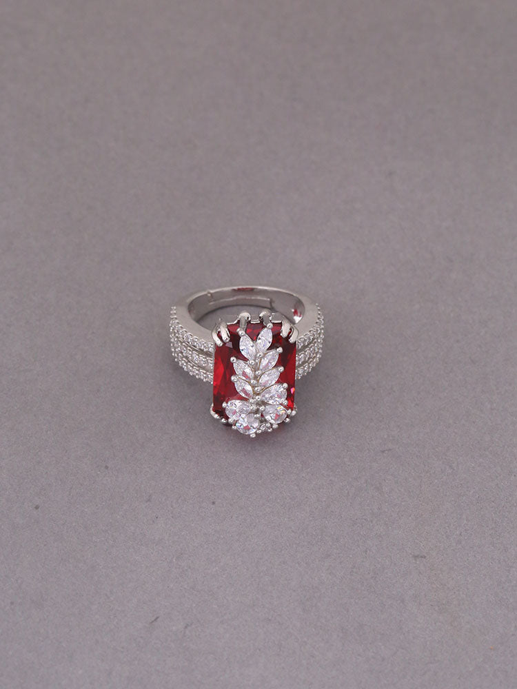 Ruby Despoina Adjustable Ring