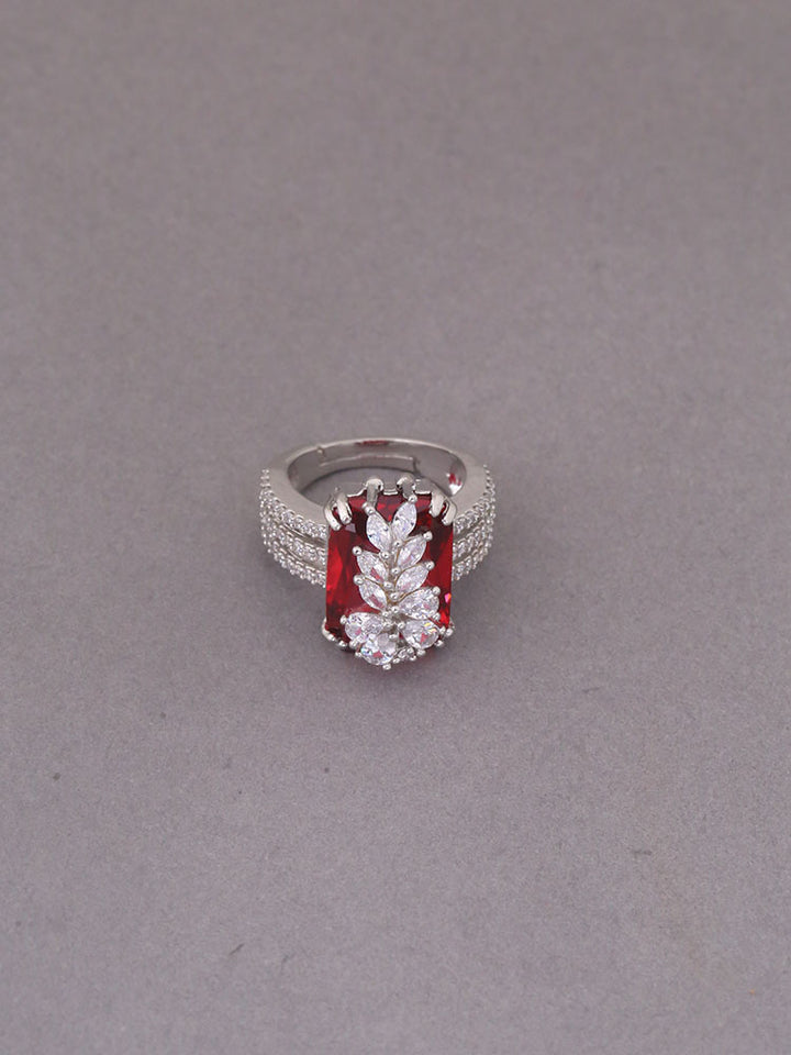 Ruby Despoina Adjustable Ring