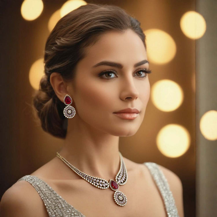 Ruby Edel Victorian Jewellery Set - New Arrival