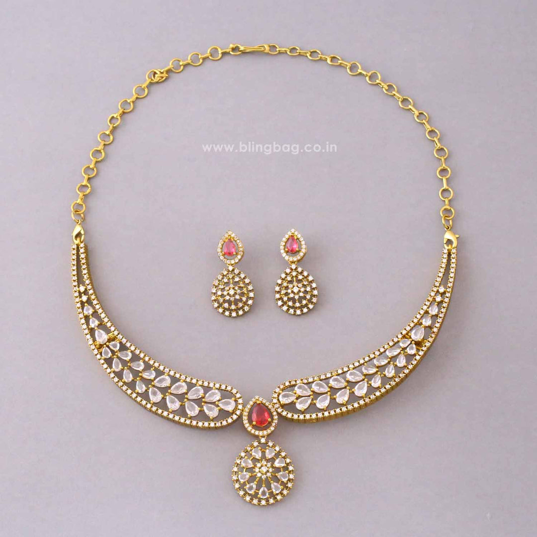 Ruby Edel Victorian Jewellery Set - New Arrival