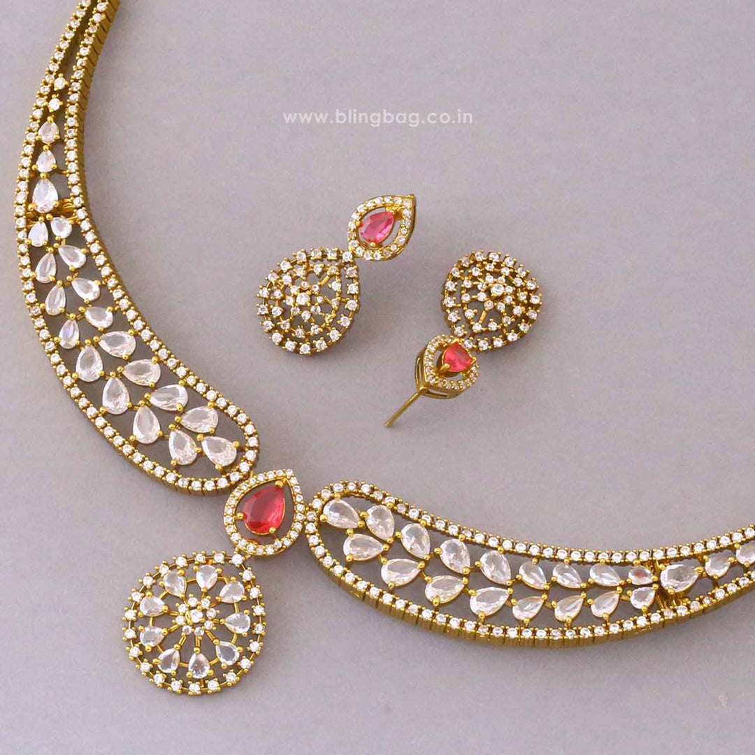 Ruby Edel Victorian Jewellery Set - New Arrival
