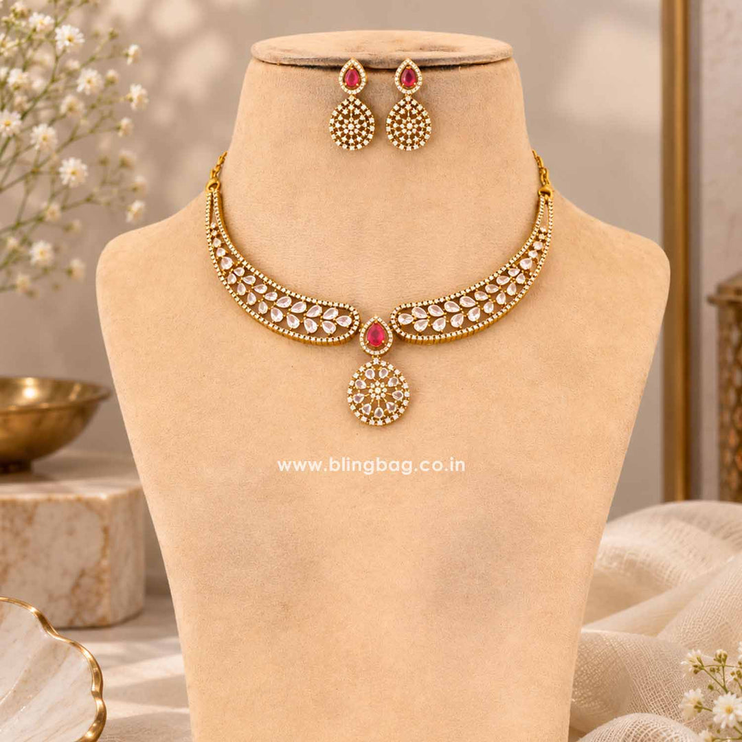 Ruby Edel Victorian Jewellery Set - New Arrival