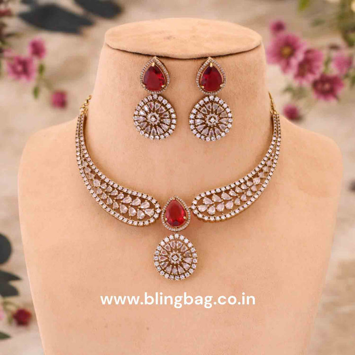 Ruby Edel Victorian Jewellery Set - New Arrival
