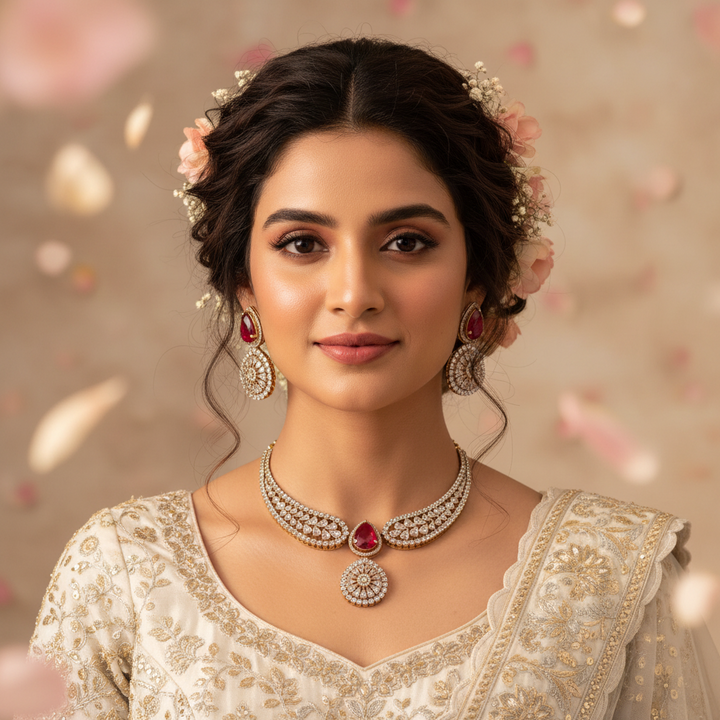 Ruby Edel Victorian Jewellery Set - New Arrival