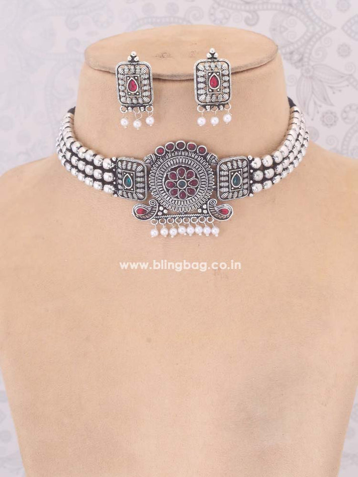 Multicolor Eeshani Jewellery Set