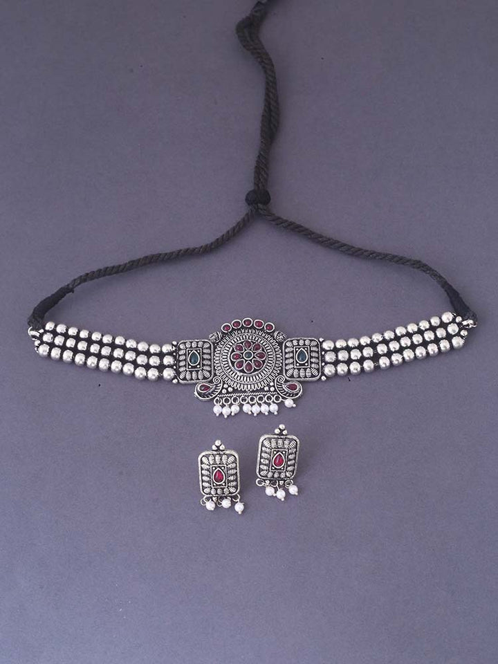 Multicolor Eeshani Jewellery Set