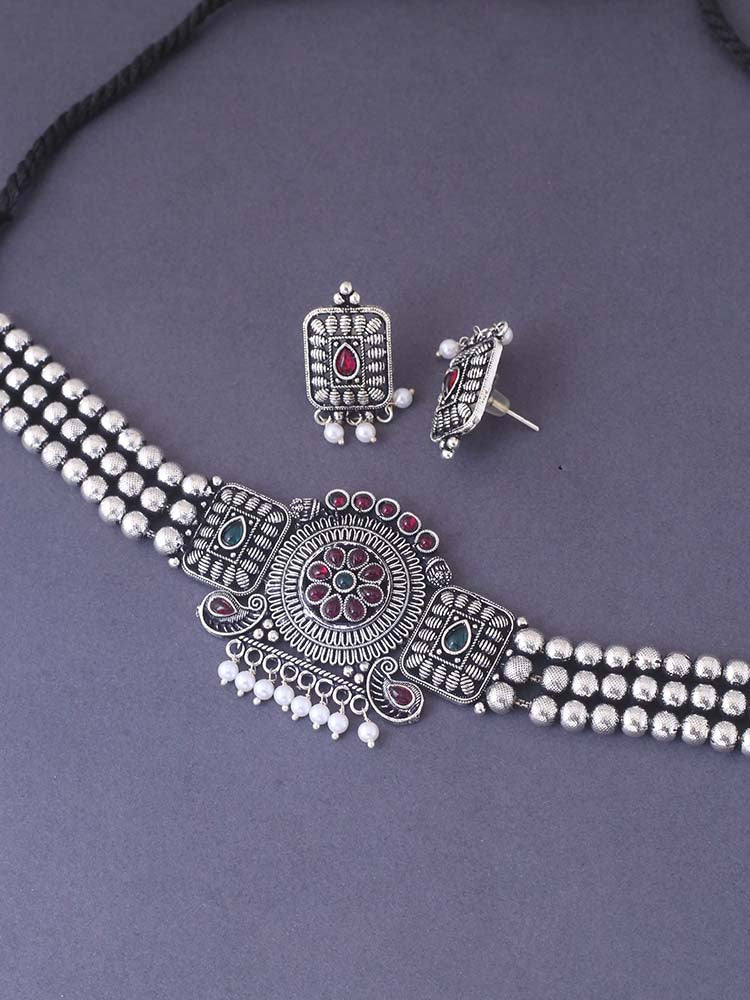 Multicolor Eeshani Jewellery Set