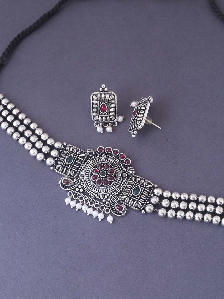 Multicolor Eeshani Jewellery Set