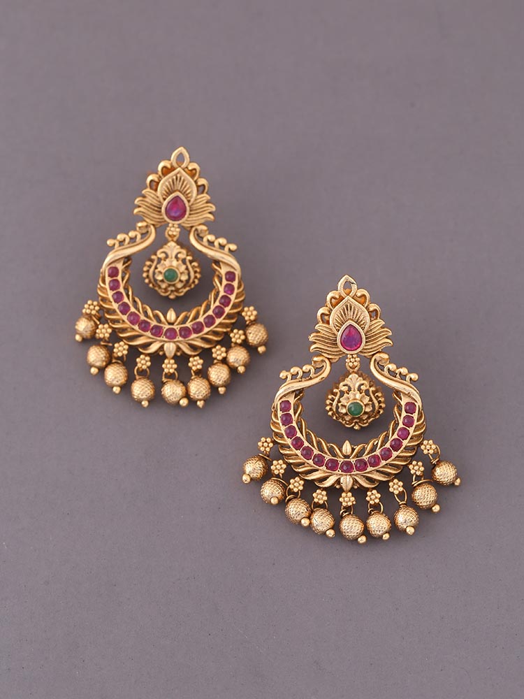 Ruby Shaily Danglers