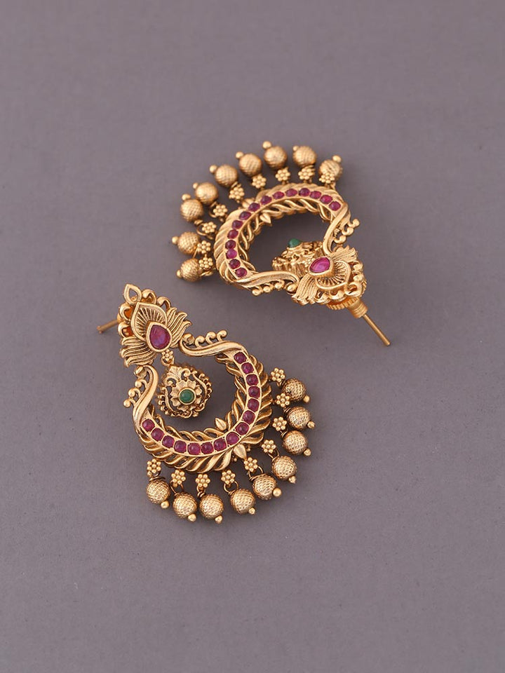 Ruby Shaily Danglers