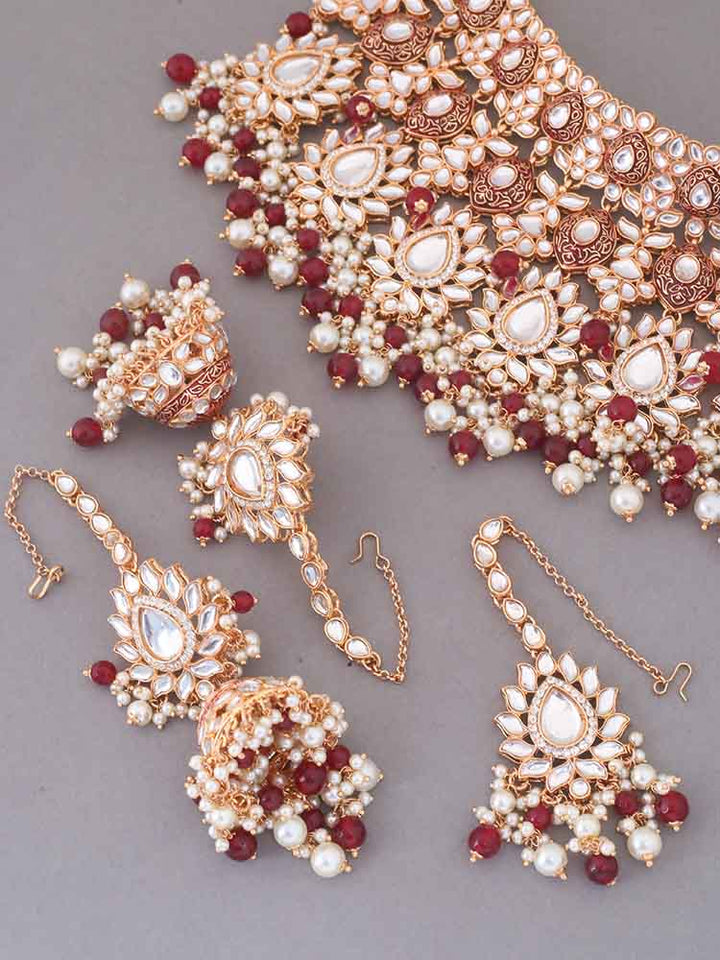 Ruby Jayshri Jewellery Set