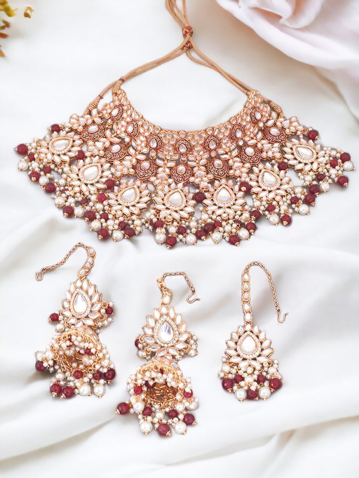 Ruby Jayshri Jewellery Set