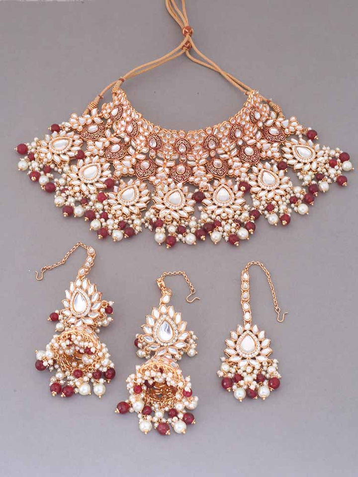 Ruby Jayshri Jewellery Set