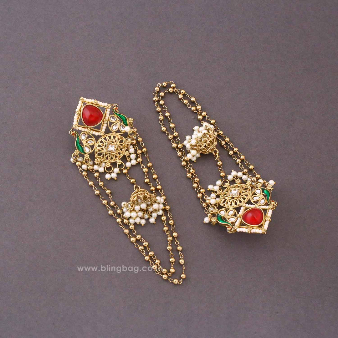 Ruby Jesin Jhumkis