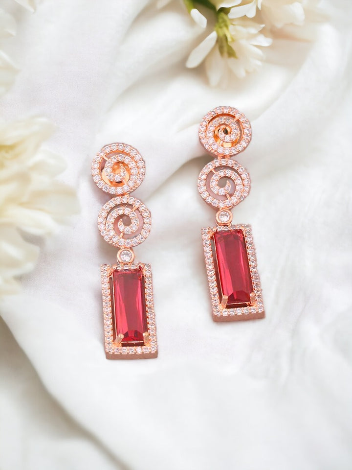 Ruby Kimi Zirconia Danglers