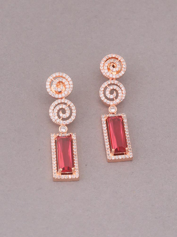 Ruby Kimi Zirconia Danglers