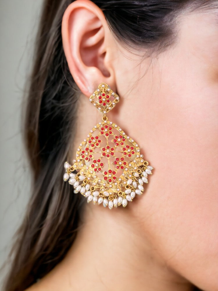 Ruby Prakruti Ethnic Danglers