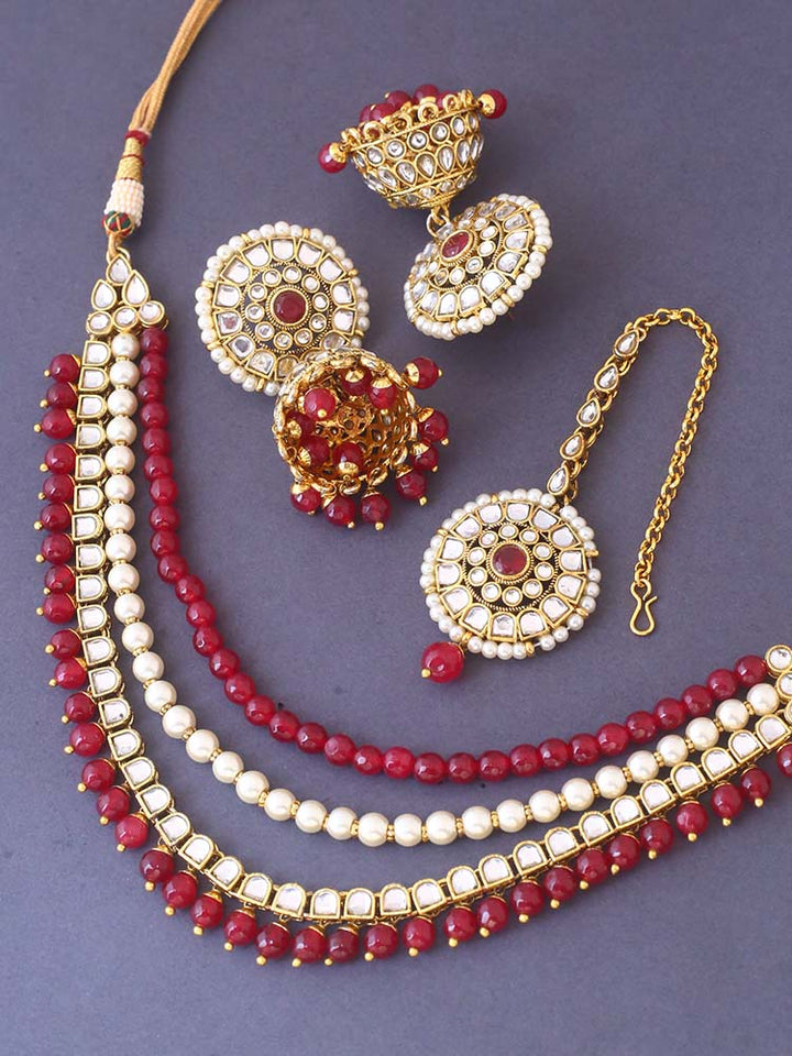 Ruby Renu Jewellery Set