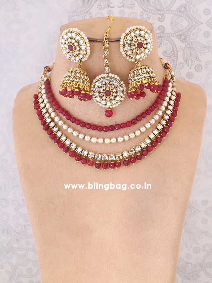 Ruby Renu Jewellery Set