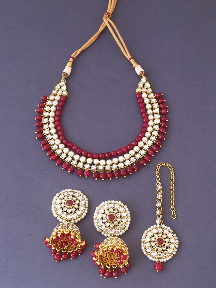 Ruby Renu Jewellery Set