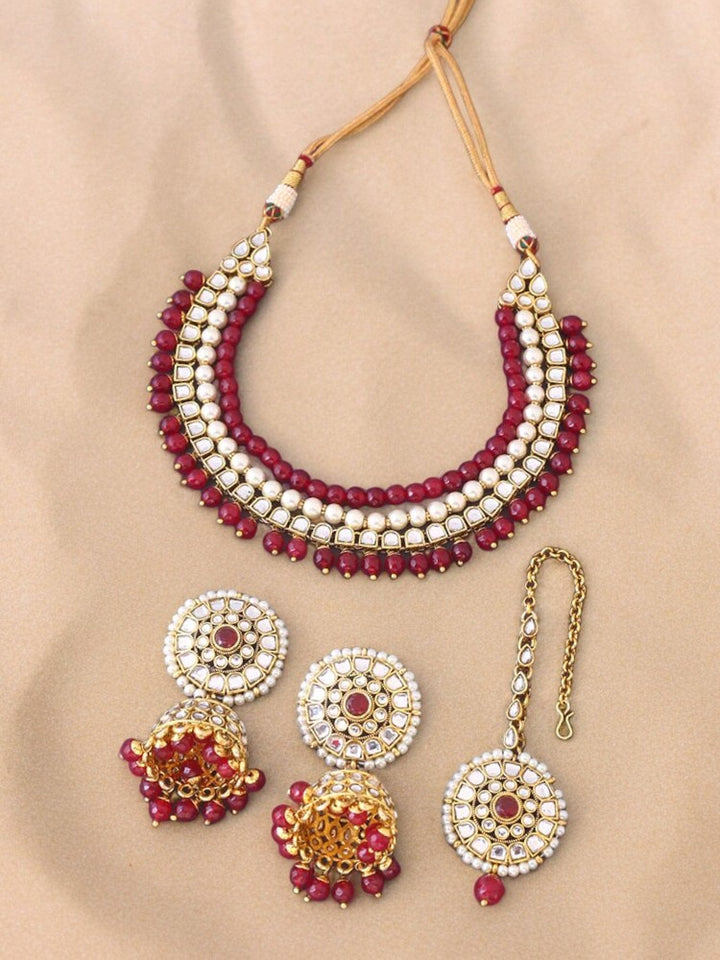 Ruby Renu Jewellery Set