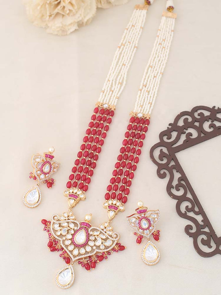 Ruby Risette Zirconia Jewellery Set