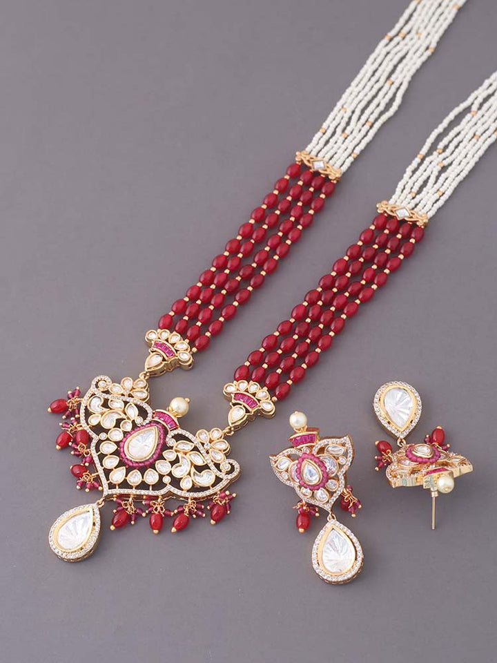 Ruby Risette Zirconia Jewellery Set
