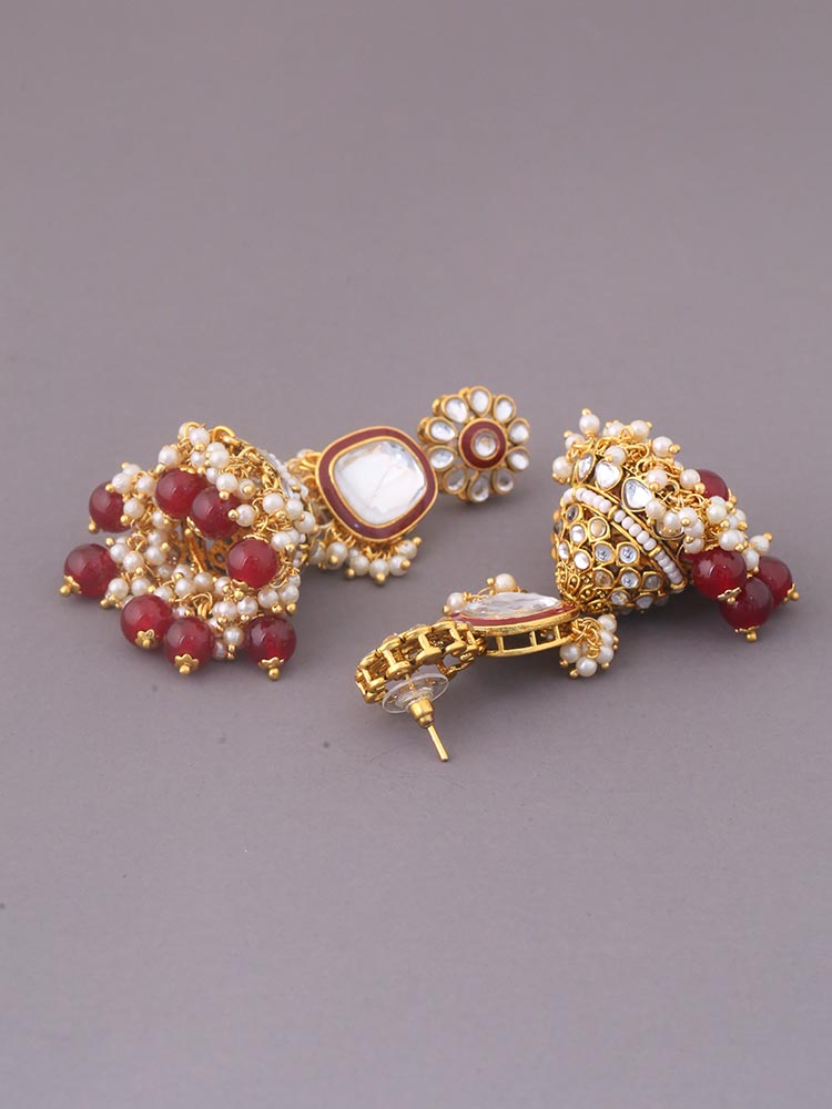 Ruby Riyanshi Jhumkis