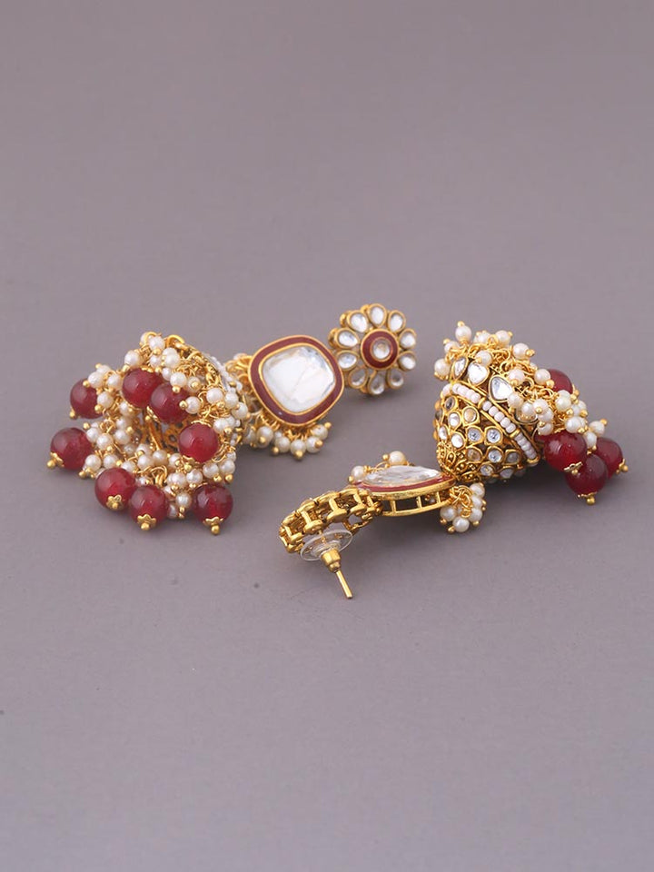 Ruby Riyanshi Jhumkis