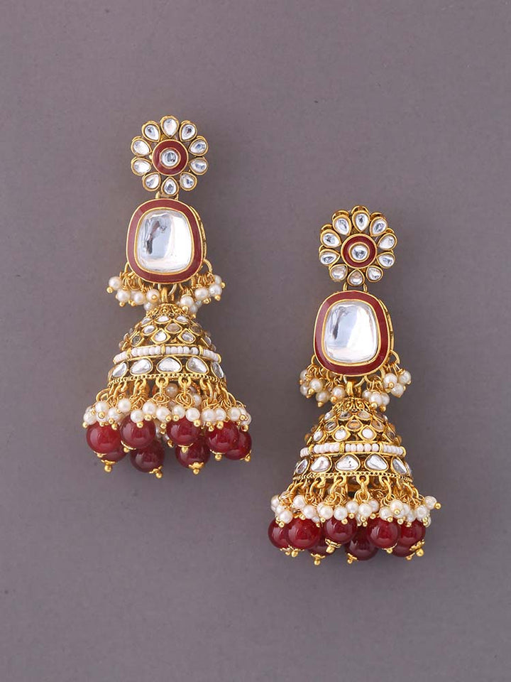 Ruby Riyanshi Jhumkis