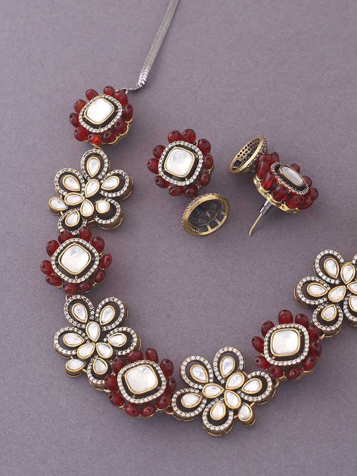 Ruby Sabine Zirconia Jewellery Set