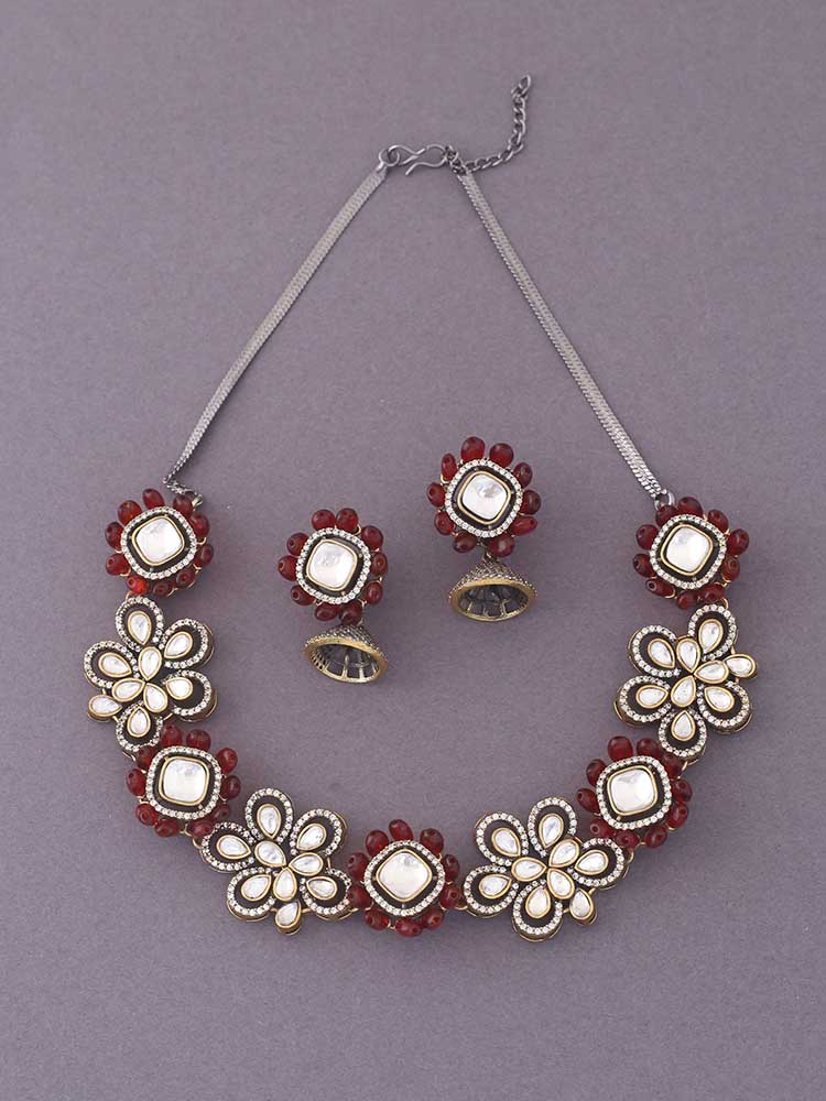 Ruby Sabine Zirconia Jewellery Set