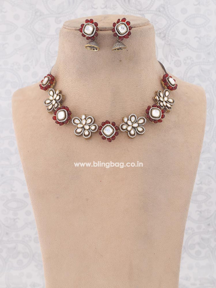 Ruby Sabine Zirconia Jewellery Set
