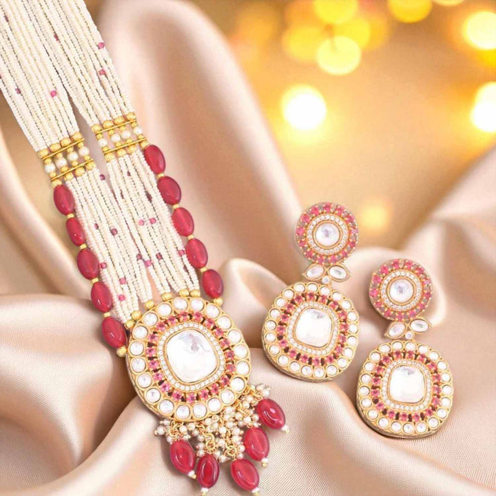 Ruby Siddhiksha Jewellery Set - EOSS