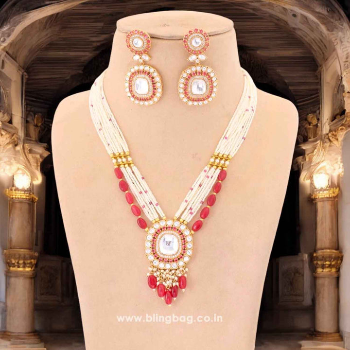 Ruby Siddhiksha Jewellery Set - EOSS