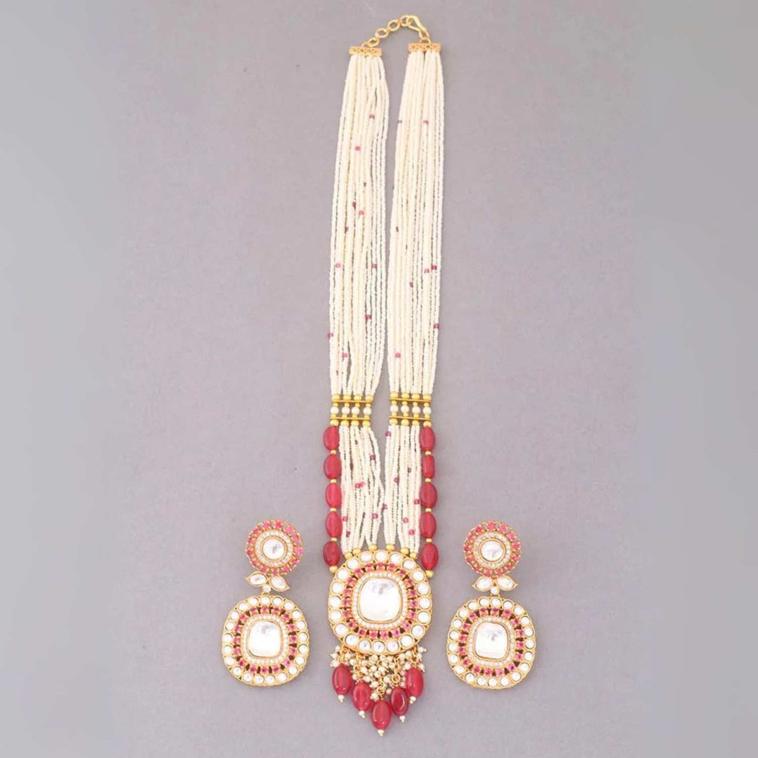 Ruby Siddhiksha Jewellery Set - EOSS