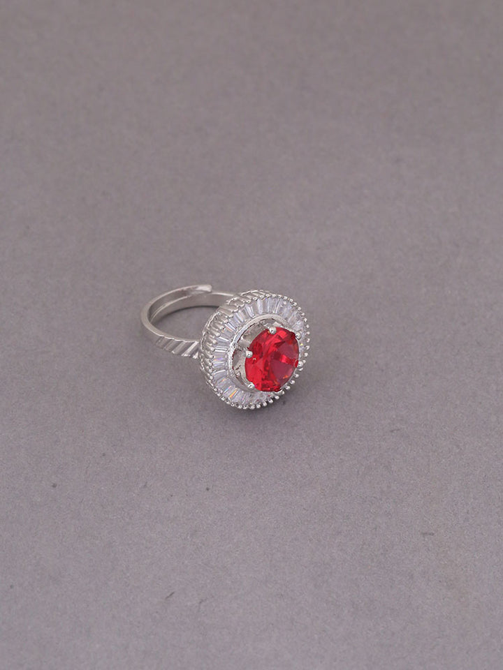 Ruby Theodora Adjustable Ring - EOSS