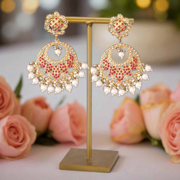 Ruby Urva Ethnic Chaandbalis