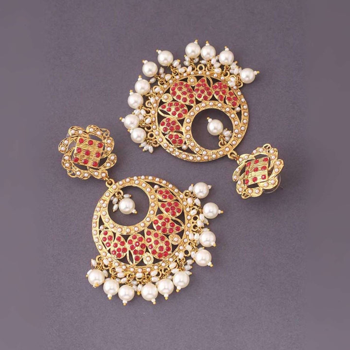Ruby Urva Ethnic Chaandbalis