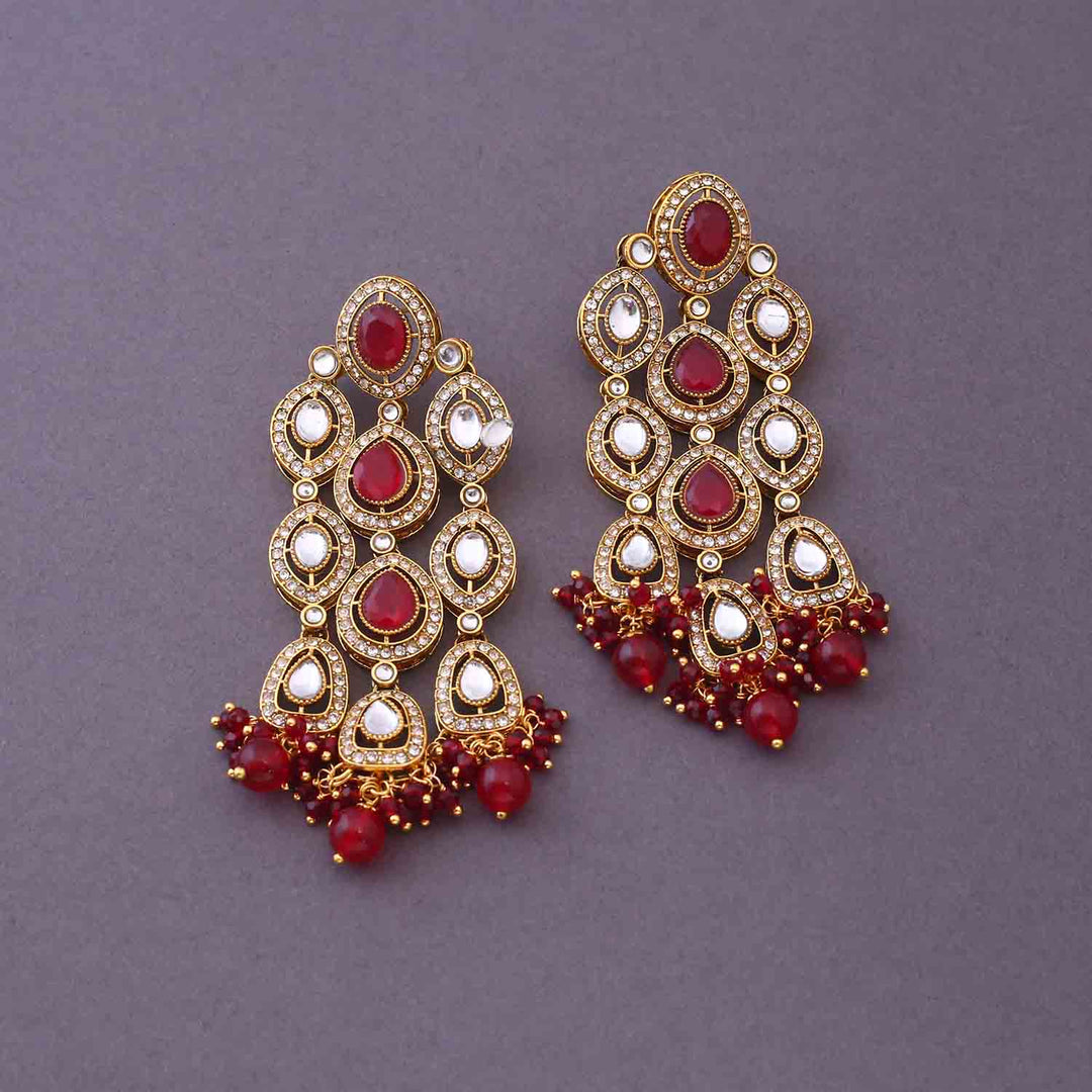 Ruby Vihaani Bridal Jewellery Set