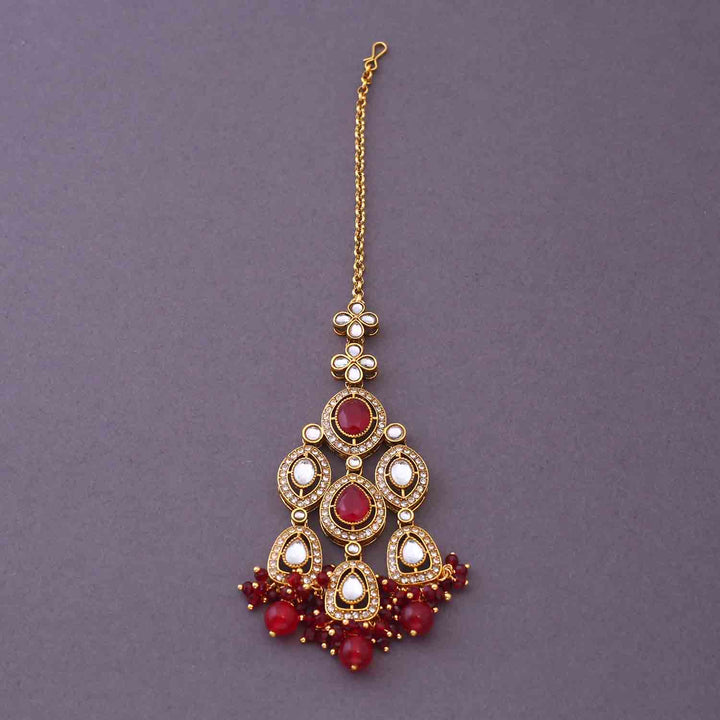 Ruby Vihaani Bridal Jewellery Set