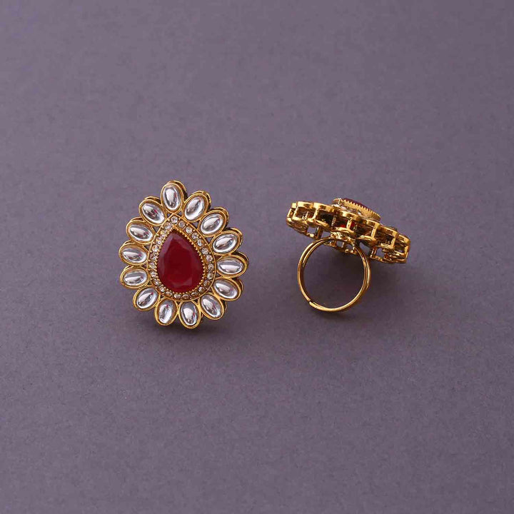 Ruby Vihaani Bridal Jewellery Set