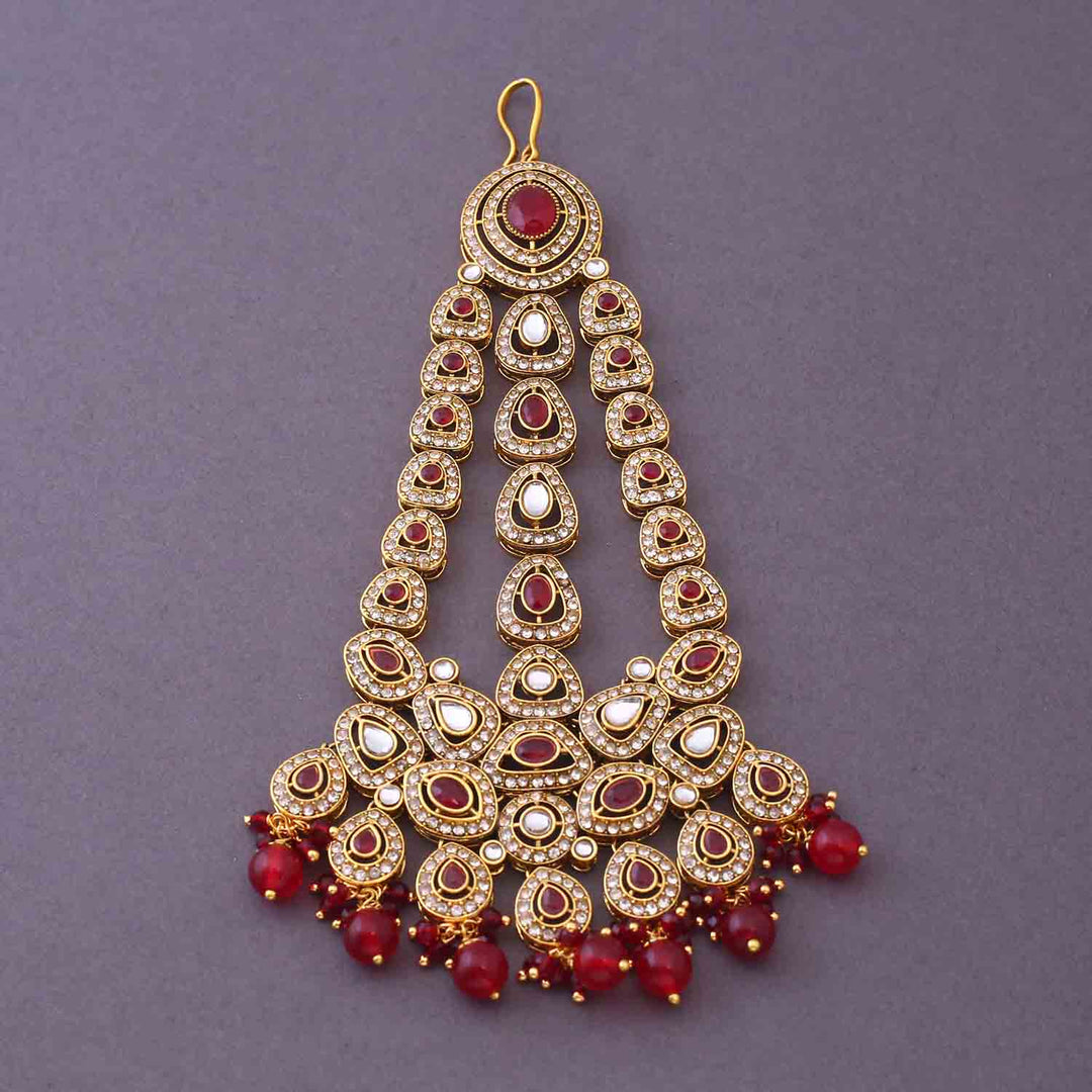 Ruby Vihaani Bridal Jewellery Set
