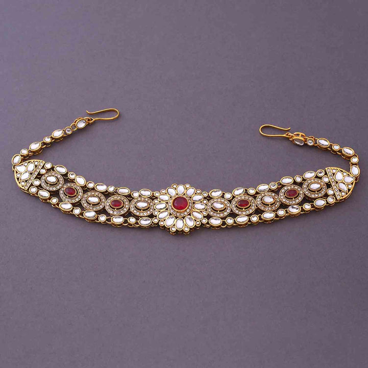 Ruby Vihaani Bridal Jewellery Set