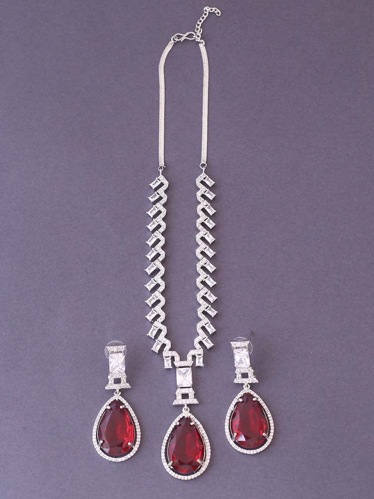 Ruby Xandra Pendant Set