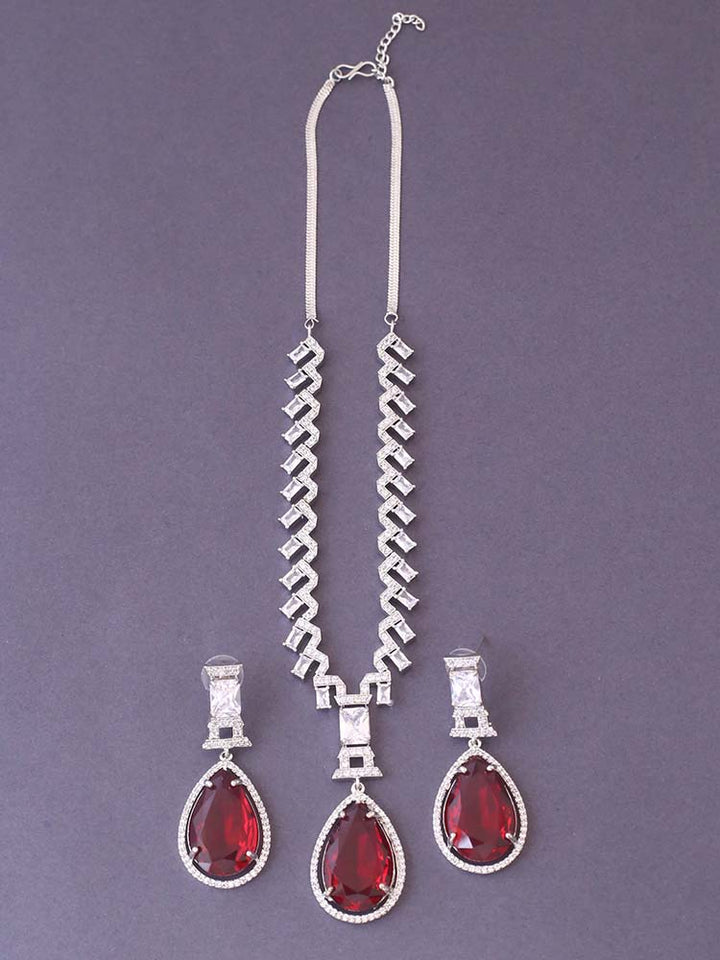 Ruby Xandra Pendant Set